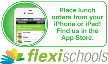 Flexischools app advertisement